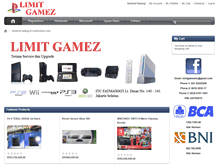 Tablet Screenshot of limitgamez.com